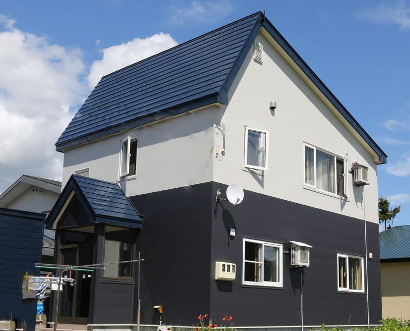 北海道砂川市で外壁工事のホームページを制作されたA工業様
