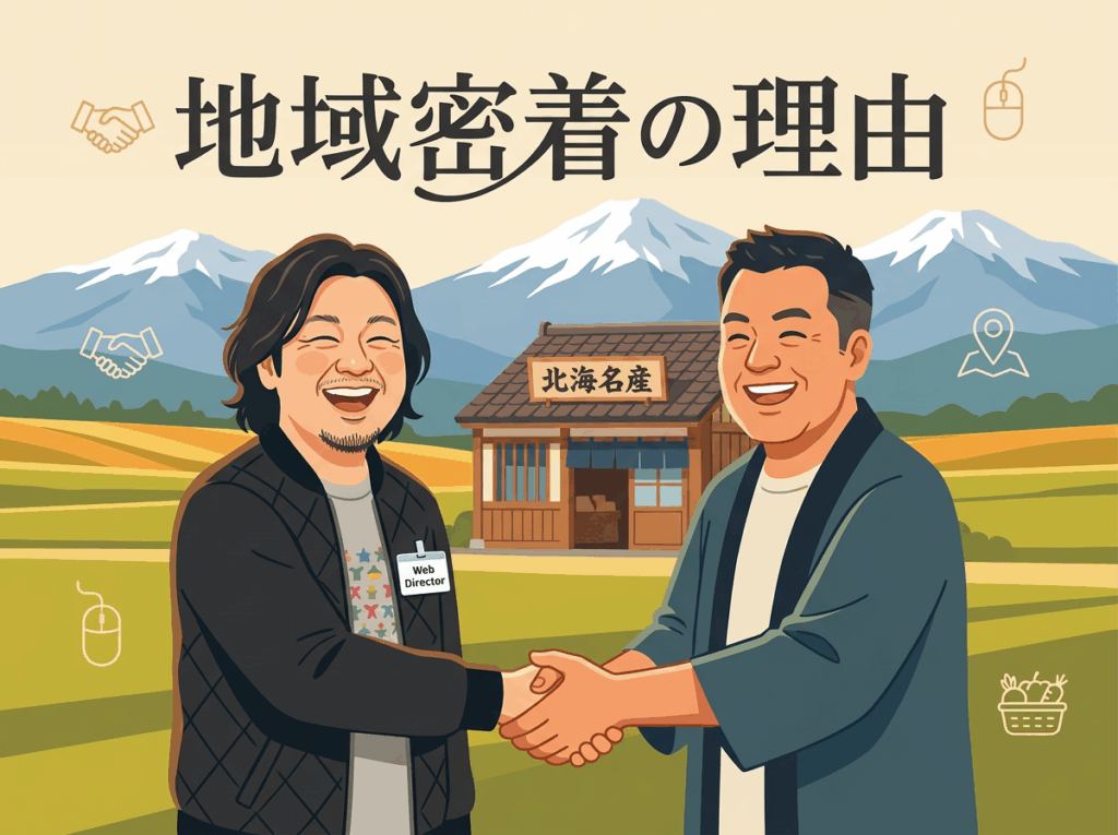 なぜ「地域密着」にこだわるのか？ネット完結の時代にあえて顔を合わせる理由