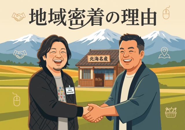 なぜ「地域密着」にこだわるのか？ネット完結の時代にあえて顔を合わせる理由