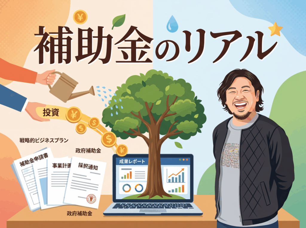 補助金活用のリアル。過去の苦労話から学ぶ、賢いWeb投資の進め方